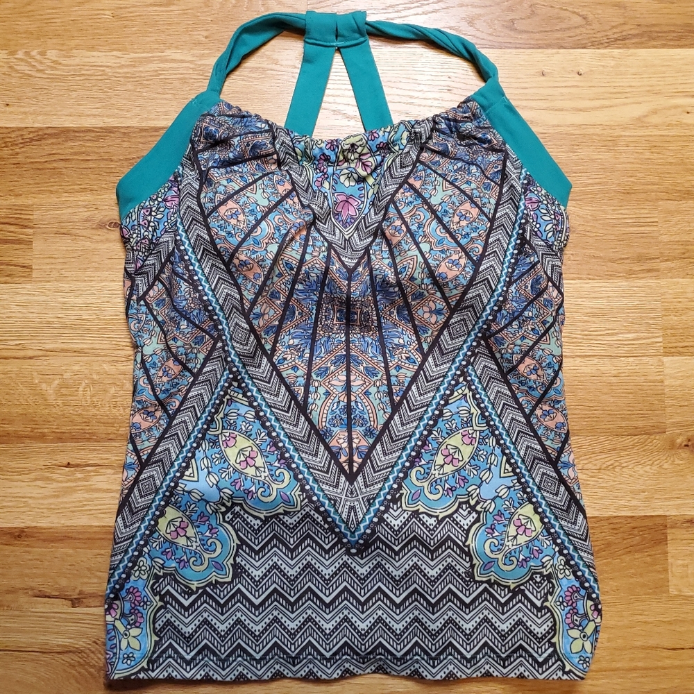 prAna | Quinn Athletic Halter Tank Top S